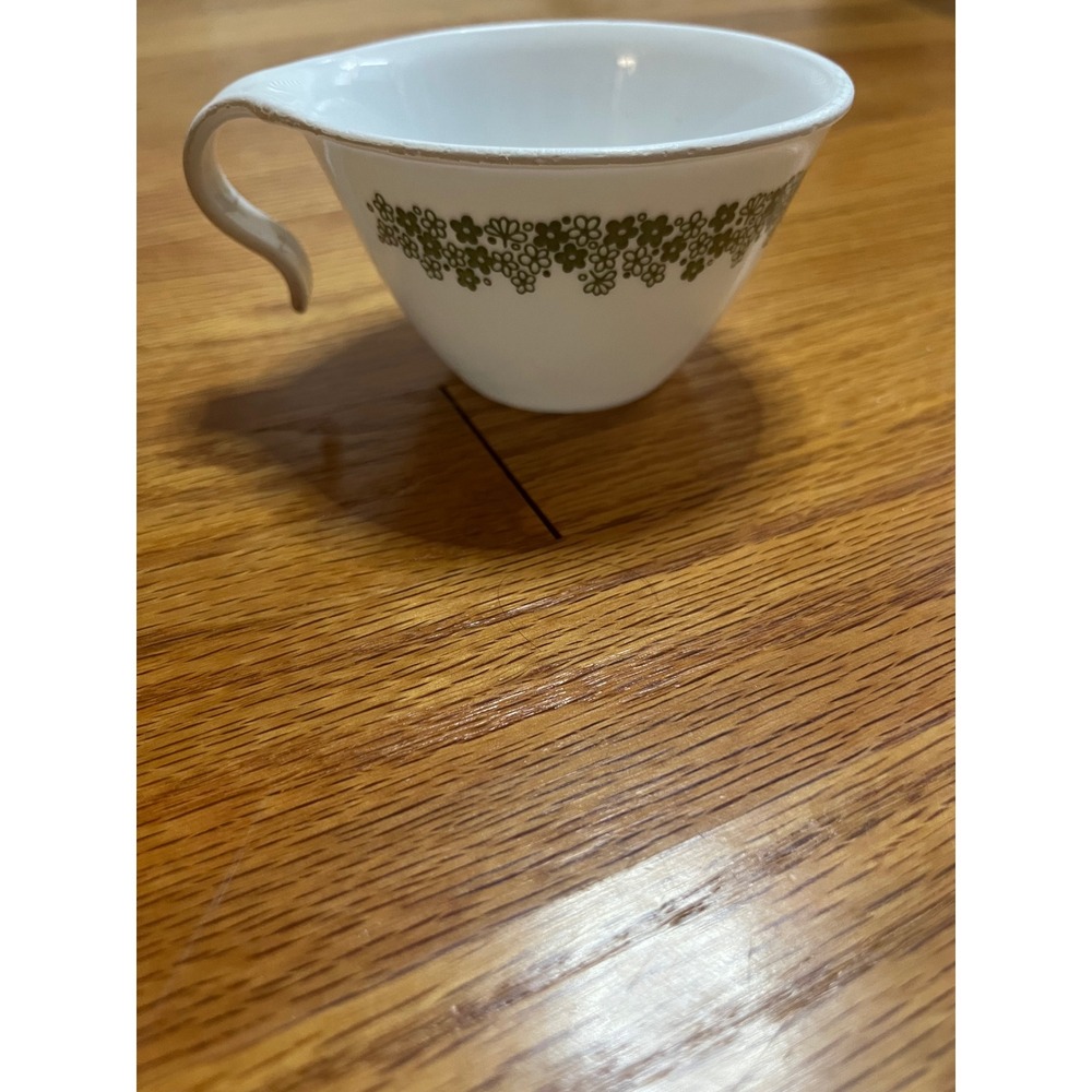 Vintage Corelle Crazy Dais Spring Blossom hook handle coffee cup